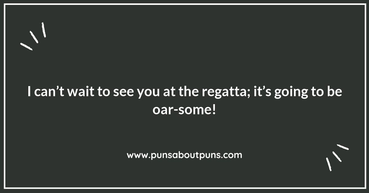A Row Above the Rest: Top Rowing Puns for Every Occasion