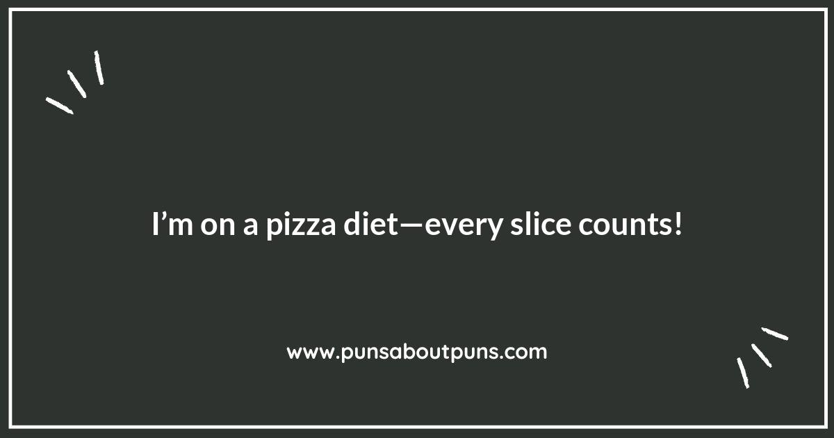 A Slice of Humor: Pizza Diet Puns to Crust Over