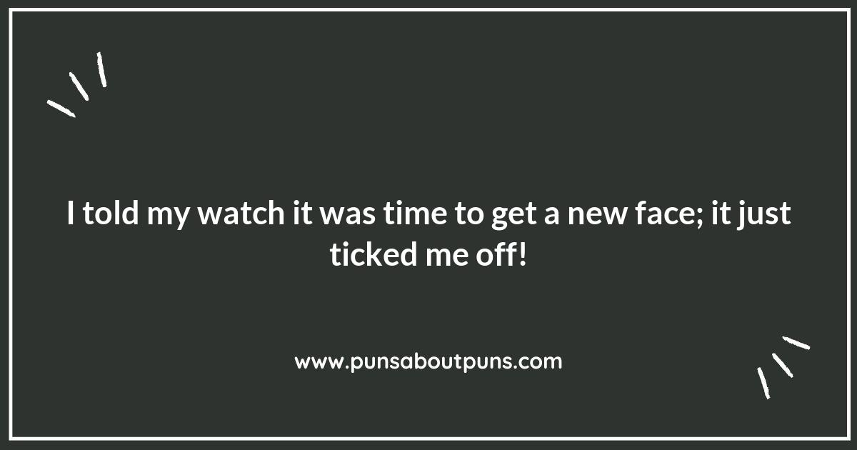 A Time for Puns: Watch Jokes That Are Right on Time