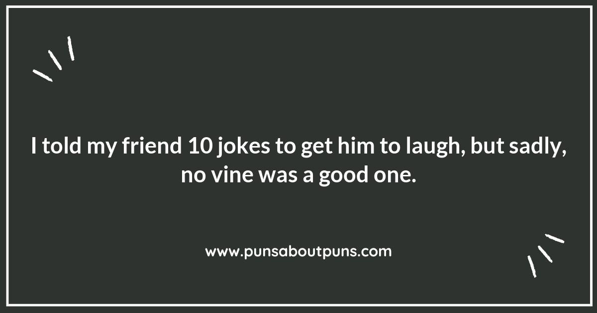 A Vintage Collection: Top 10 Vine Puns to Share