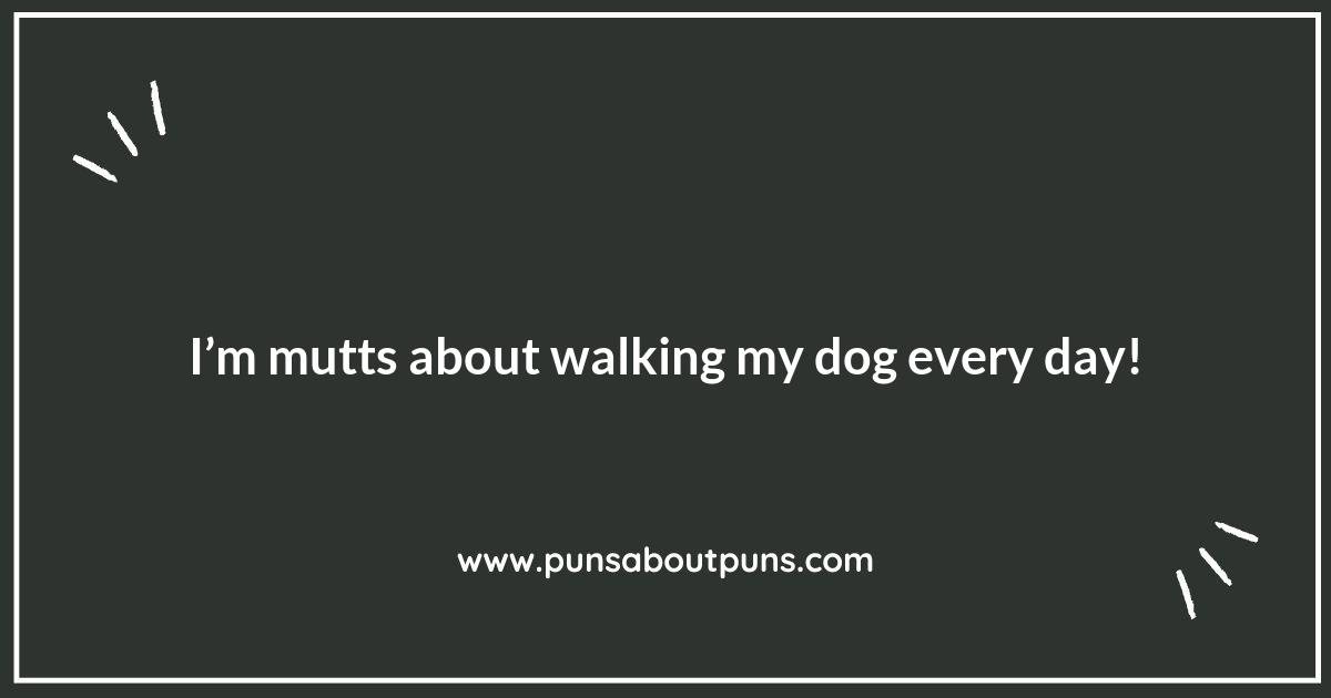 A Walk in the Park: Dog Walking Puns for Leisurely Laughs