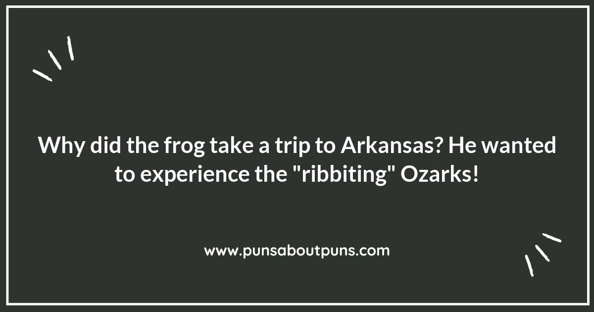 Arkansas Puns That Are Simply Un-frog-gettable