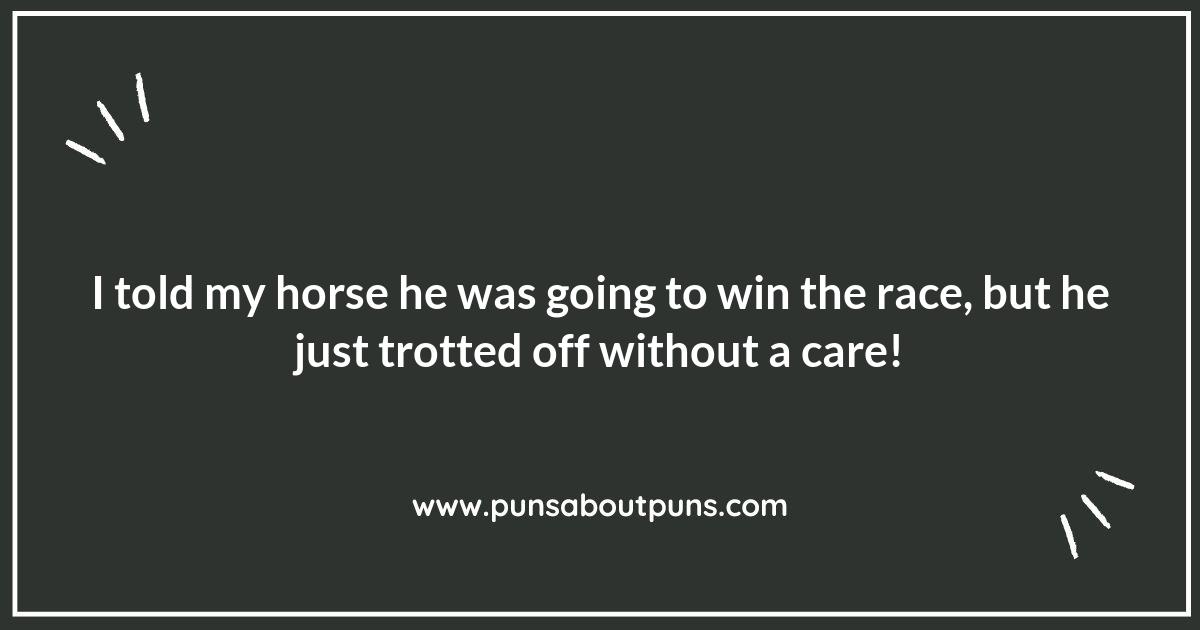Bet You Can’t Resist These Funny Horse Racing Puns