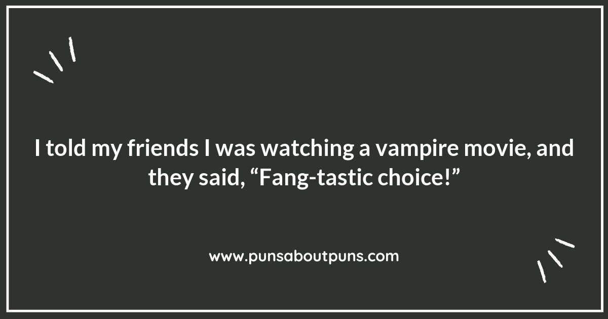 Bite-Sized Laughs: Vampire Movies Puns You Can’t Resist