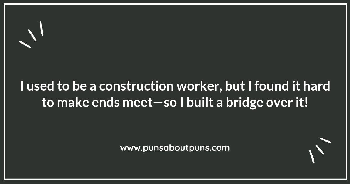 Blueprint for Laughter: Ingenious Construction Worker Puns