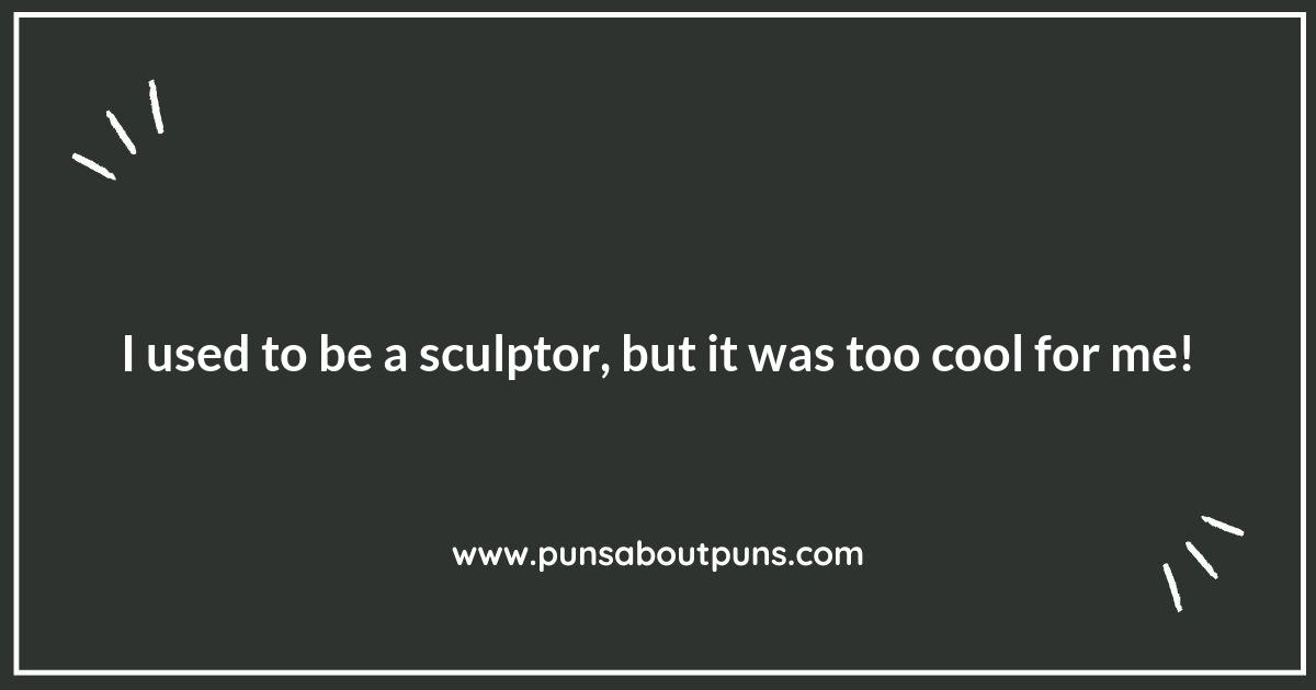 Breaking the Ice with Sculpting Puns