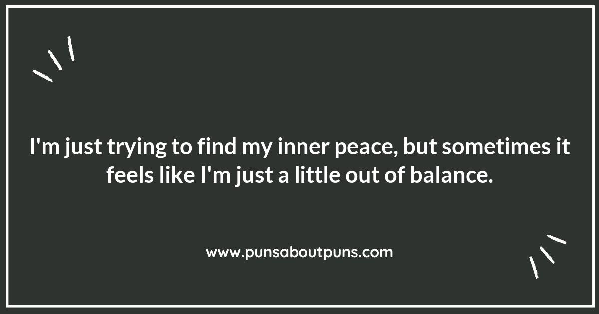 Breathe Easy: Tai Chi Puns That Are Good for the Soul