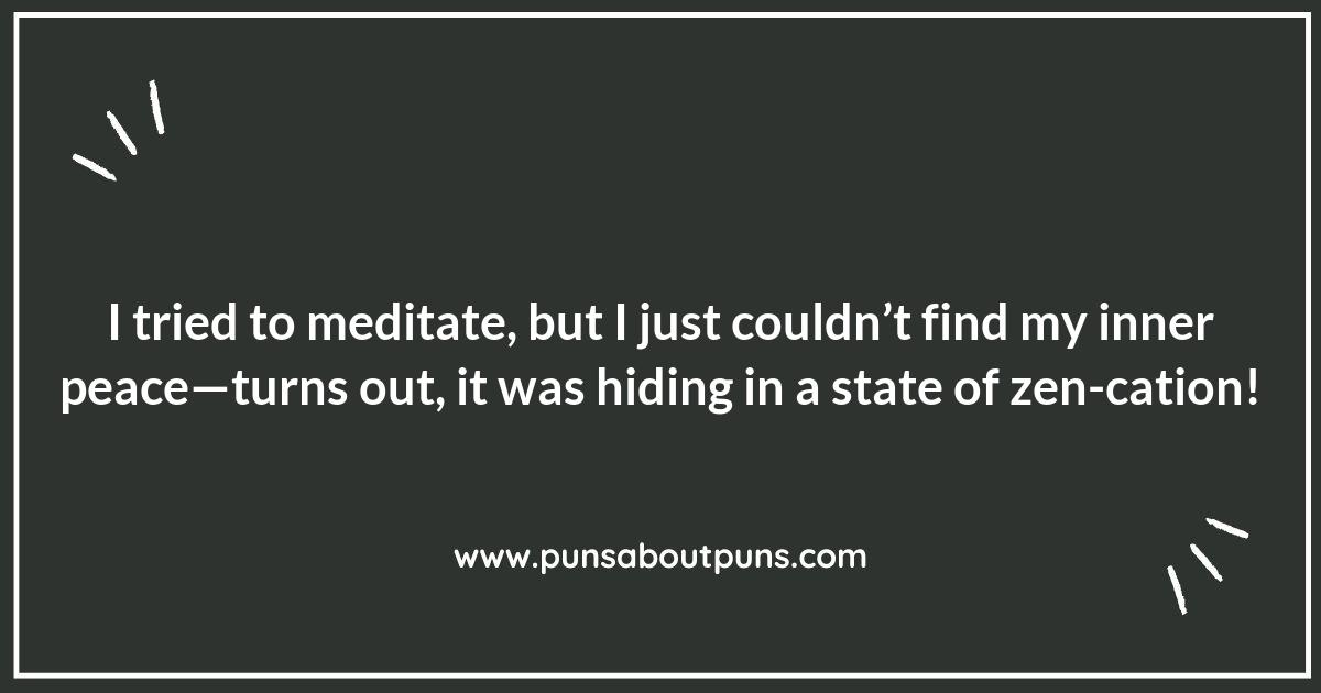 Chanting and Chortling: The Joy of Meditation Puns
