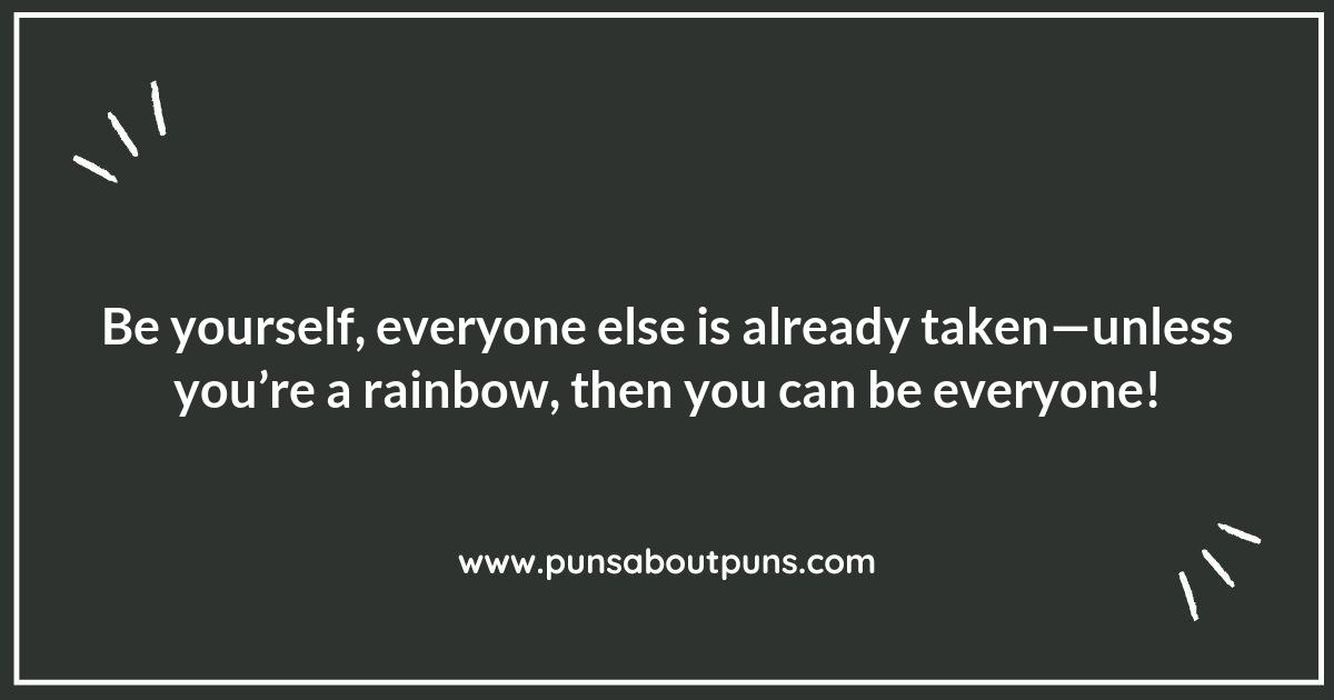 Colorful Expressions: Creative Pride Month Puns