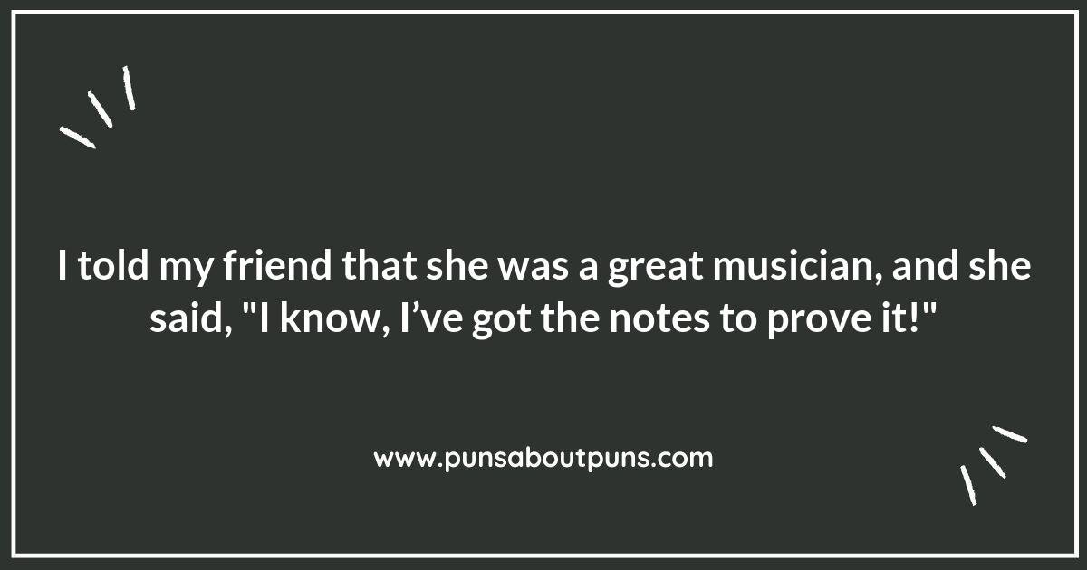 Crescendo of Comedy: Top Musician Puns to Amp Up Your Day