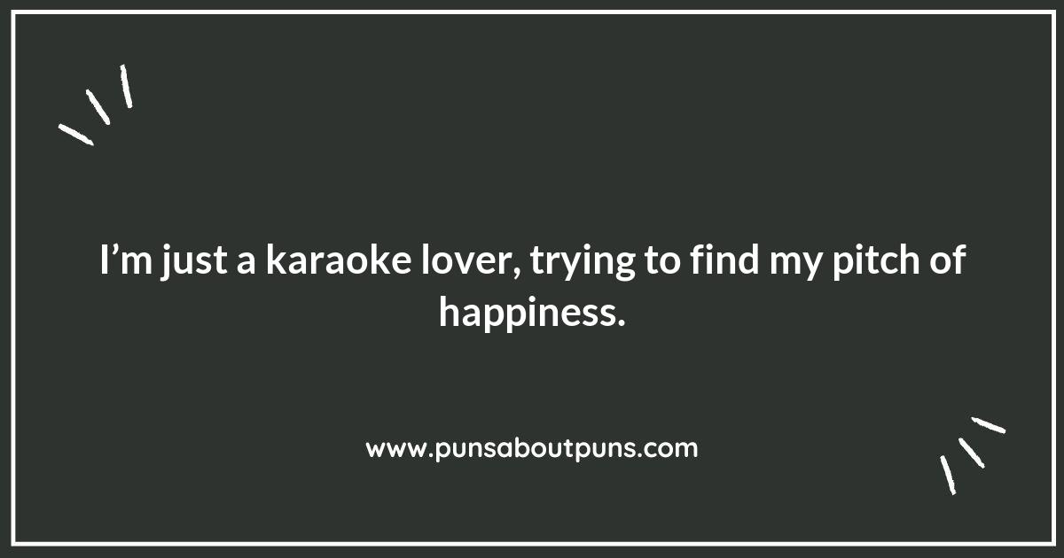 Crowning Glory: Karaoke Puns Fit for a Star