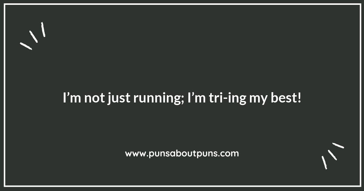 Finish Line Fun: Celebrating with Triathlon Puns