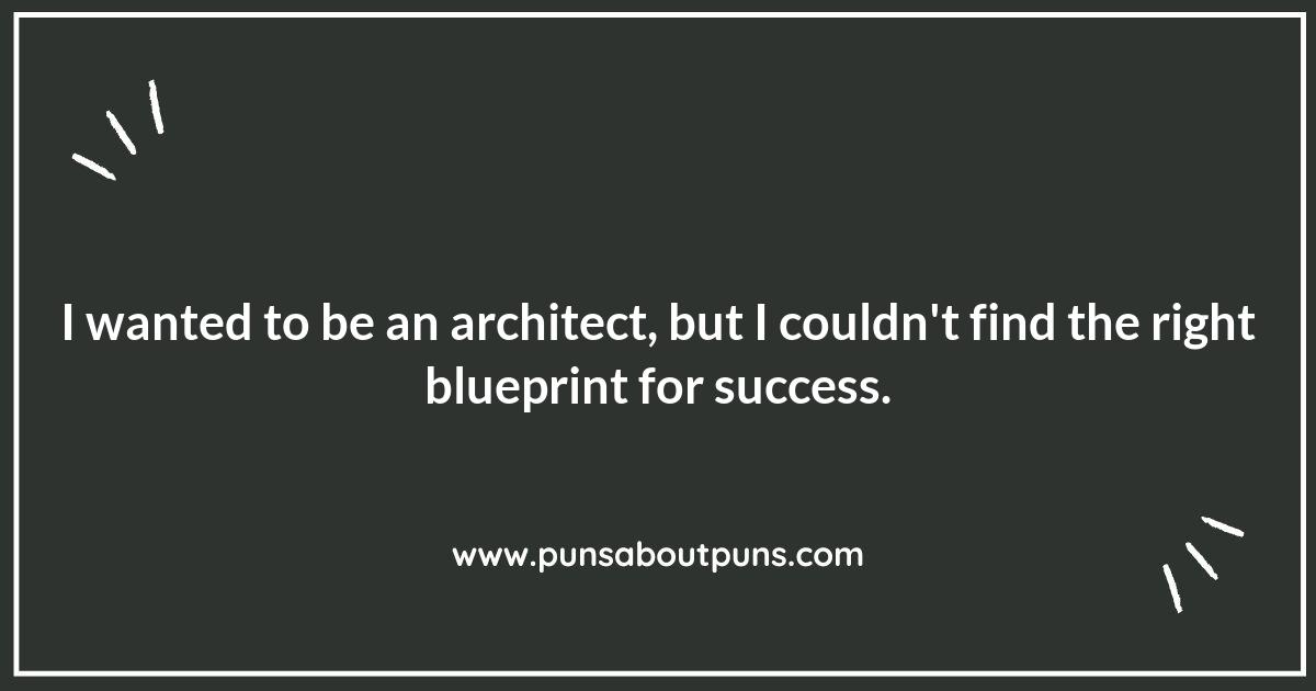 Framing the Fun: Ingenious Architect Puns
