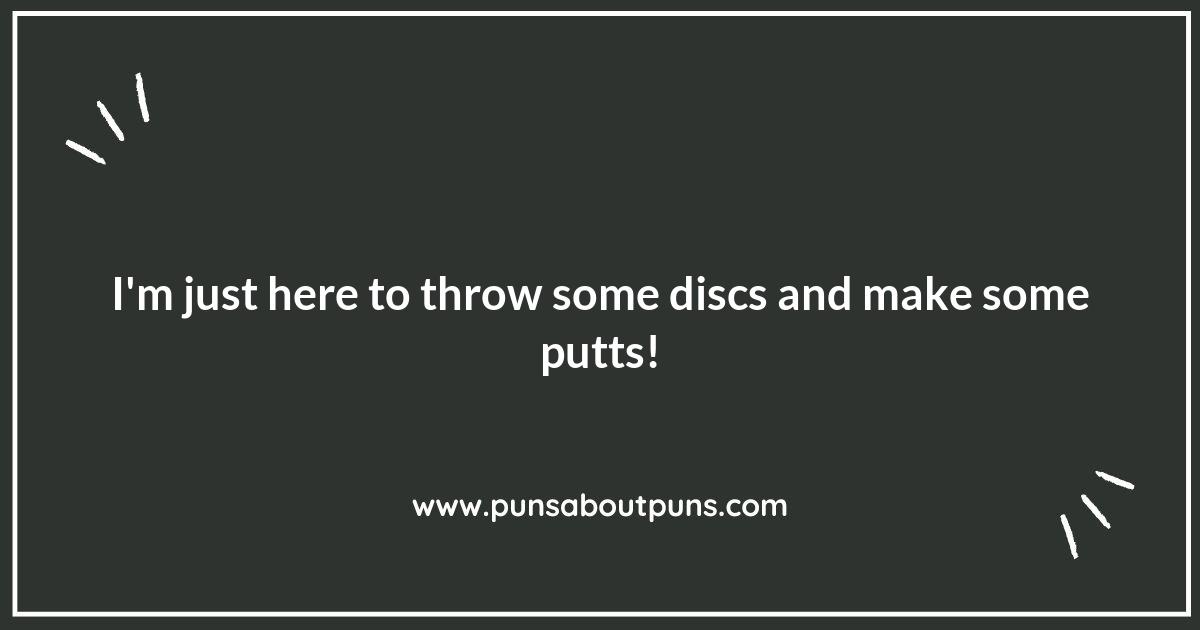 Frisbee Golf Puns