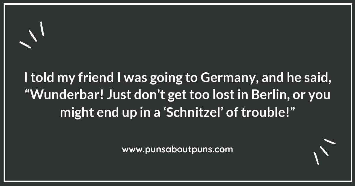 From Berlin to Bavaria: Germany Puns Galore