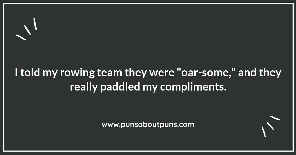 From the Water to the Witty: Rowing Puns You Can