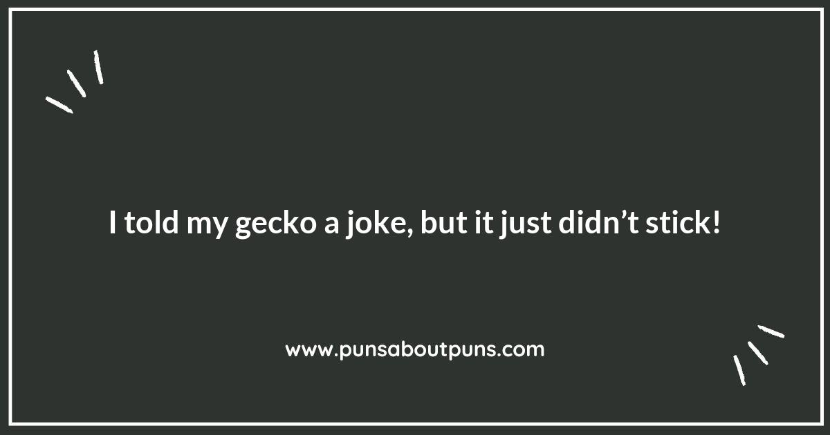 Gecko Puns: Bringing a Touch of Humor to Your Day