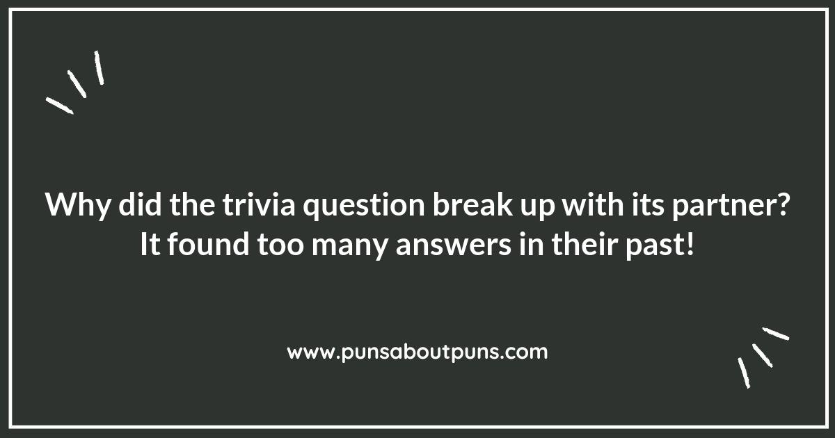 Get Punny: Tips for Creating Your Own Trivia Games Puns