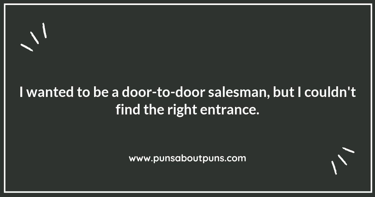 Get Your Puns in a Row: Door Jokes to Brighten Your Day