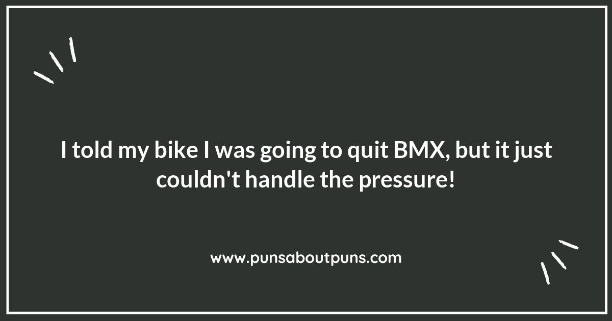 Getting a Kick Out of BMX Biking Jokes and BMX Biking Puns
