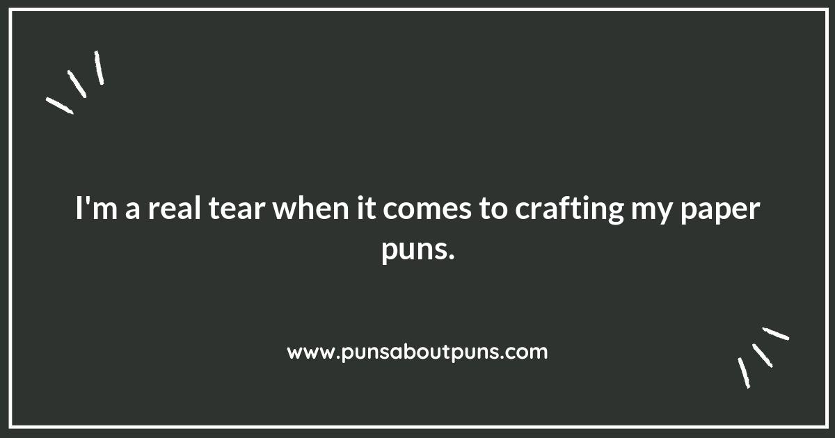Getting to the Point: Sharp Paper Puns