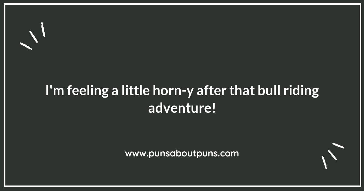 Giddy Up for Giggles: Funny Bull Riding Puns You Can