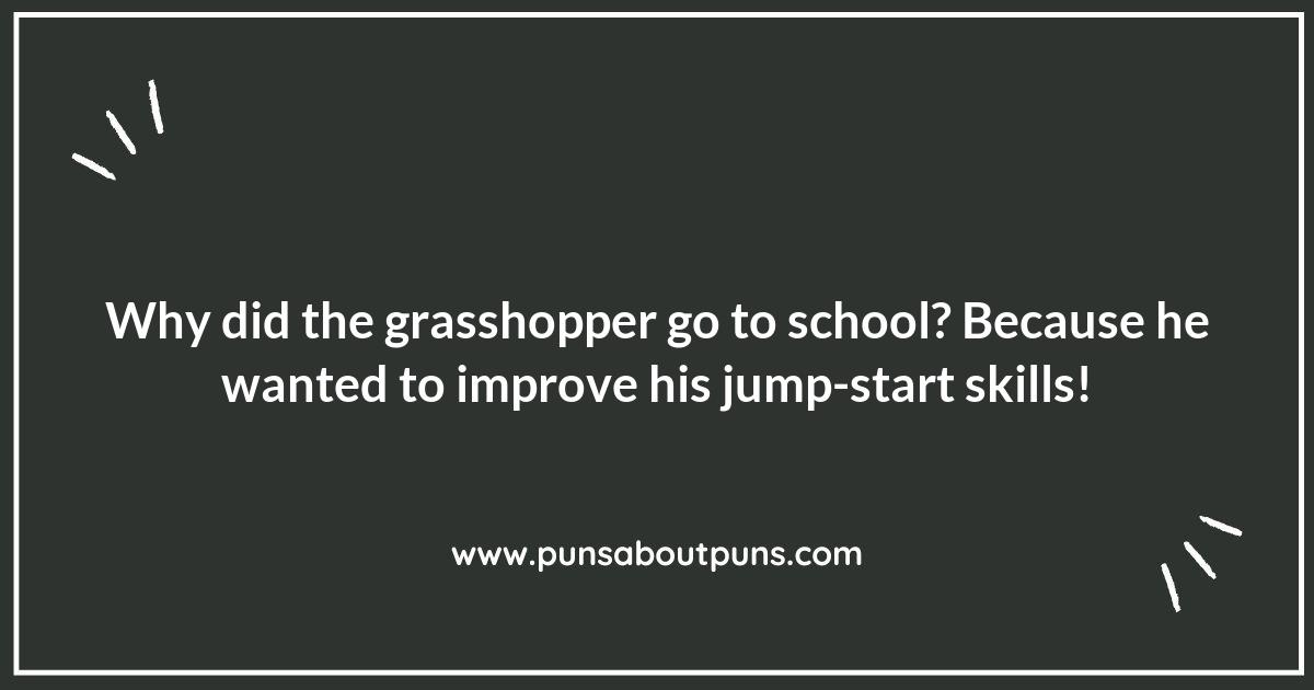 Grasshopper Puns That Will Have You Hopping with Joy