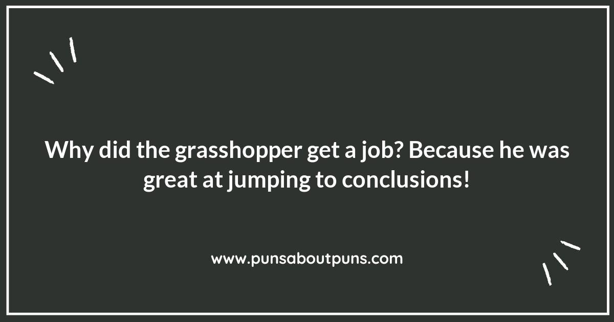 Grasshopper Puns That Will Make You Leap with Laughter