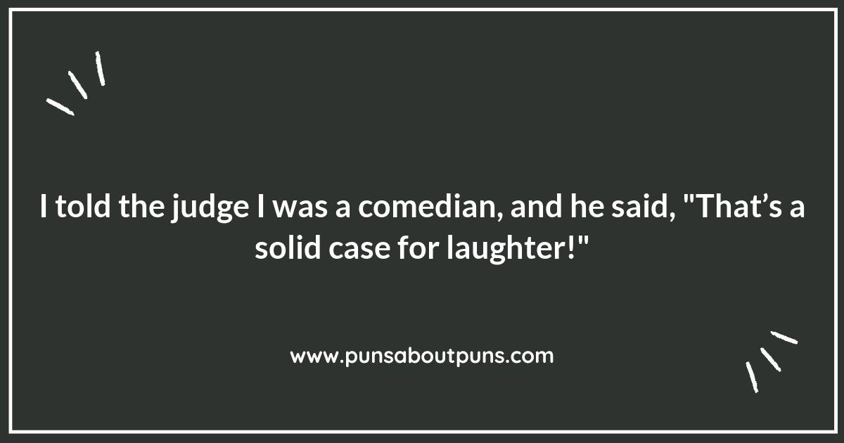 Guilty of Giggles: Judge Puns You Can