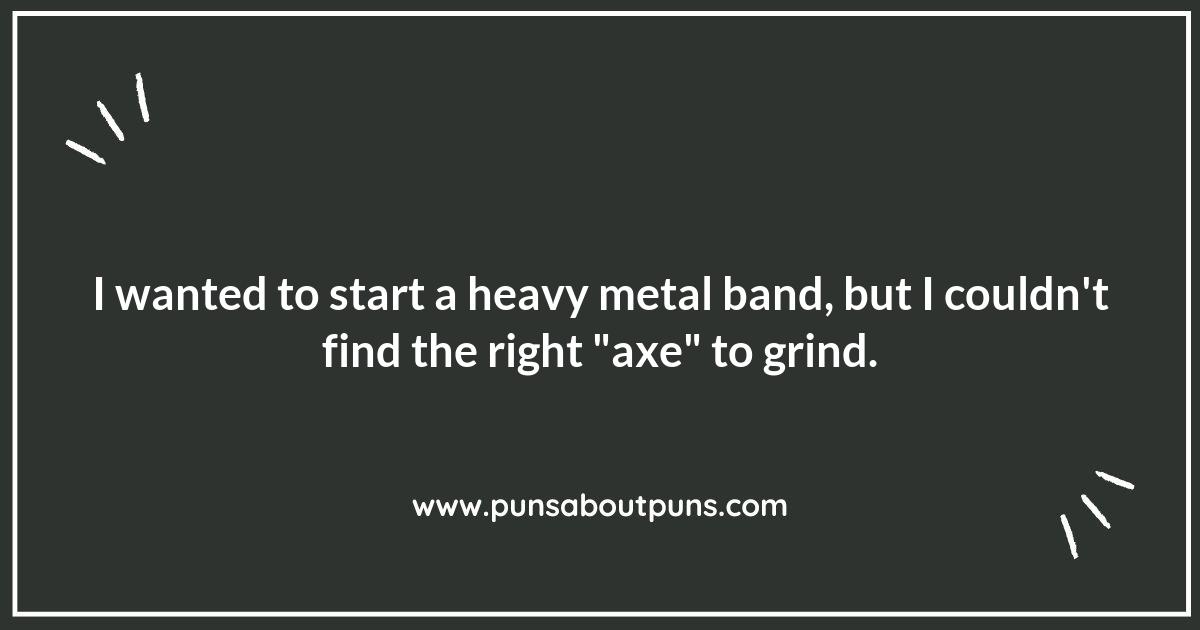 Heavy Metal Puns: A Headbanger