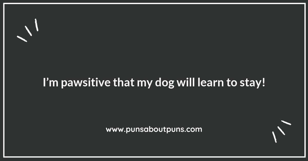 Hounding for Humor: Dog Training Puns to Brighten Your Day