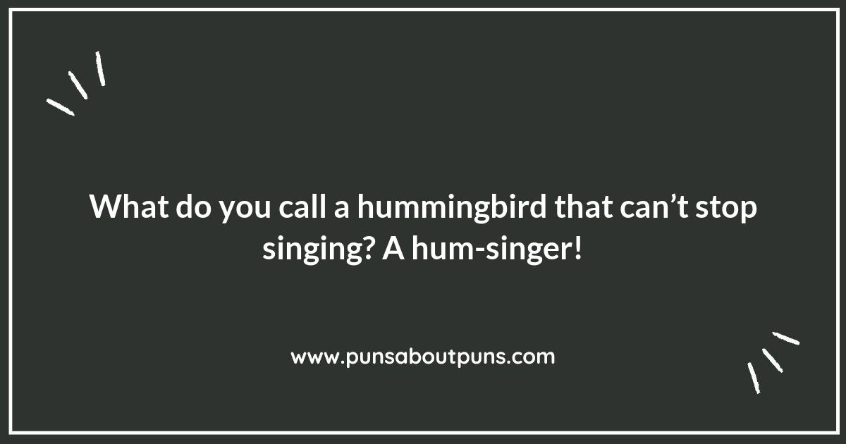Hummingbird Puns for Nature Lovers: A Blend of Humor and Beauty