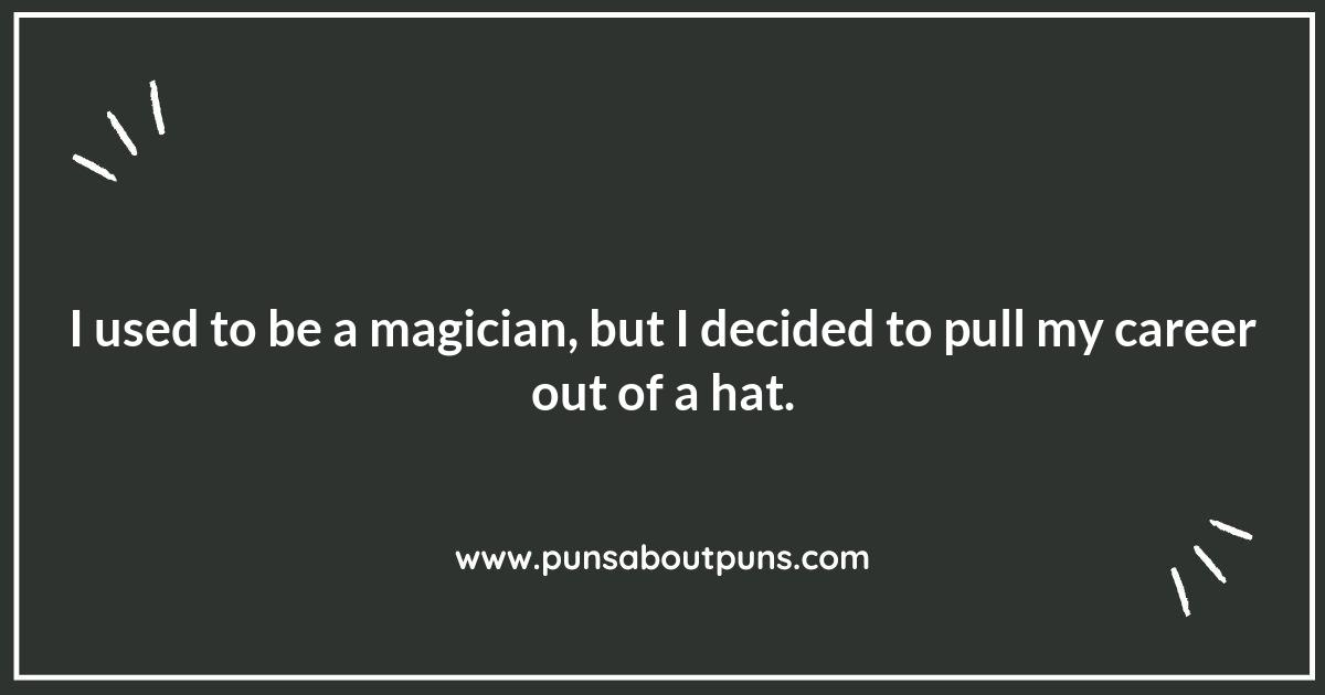 Illusions and Jokes: A Journey Through Magic Shows Puns