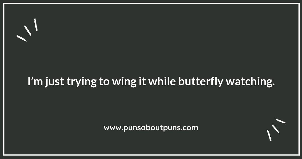 In Full Color: Vibrant Puns for Butterfly Watching