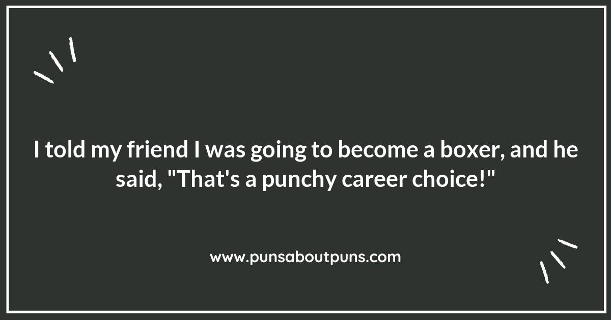 Jabs and Giggles: Witty Boxing Puns to Lighten the Mood