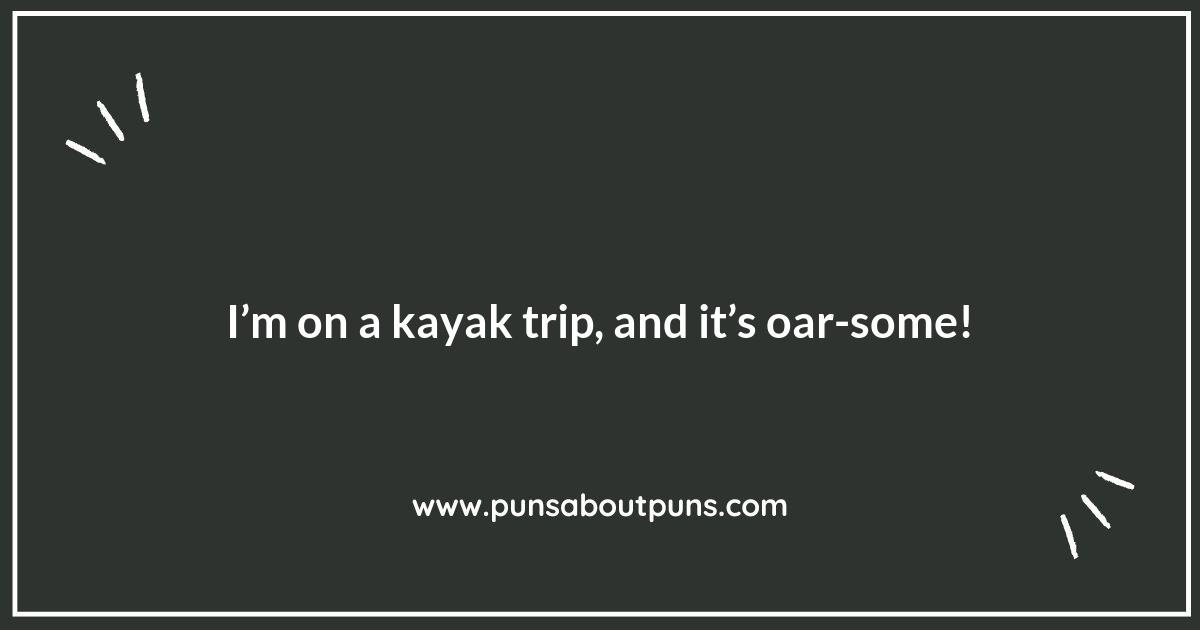 Kayaking Puns That Are Simply Shore-ly Funny
