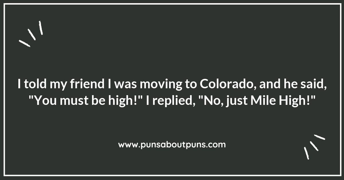 Mile High Laughs: Colorado Puns to Elevate Your Mood