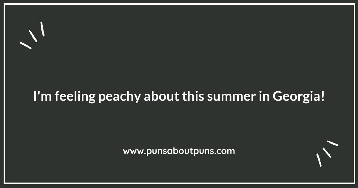 Peachy Keen: Sweet Georgia Puns to Savor