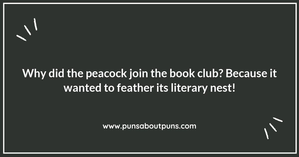 Peacock Puns in Literature: A Showcase of Wit