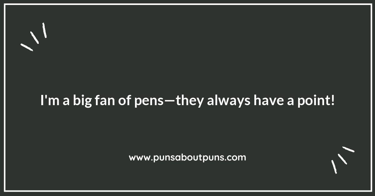 Pen Puns for Every Type of Writer