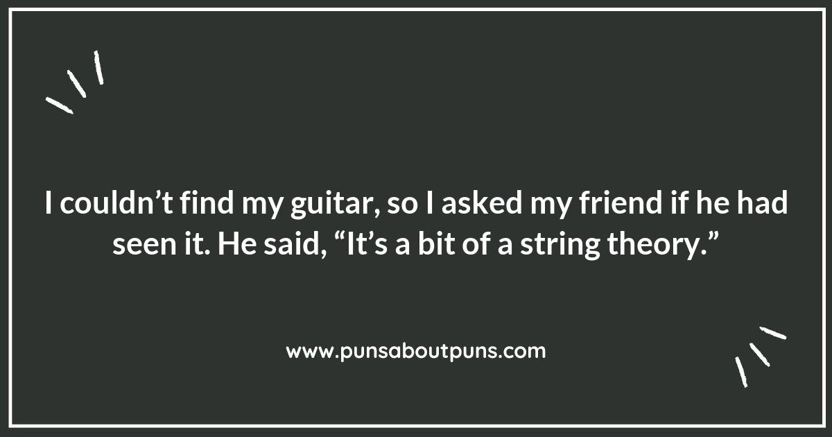 Pleasing Your Ears and Tickling Your Funny Bone with Guitar Puns