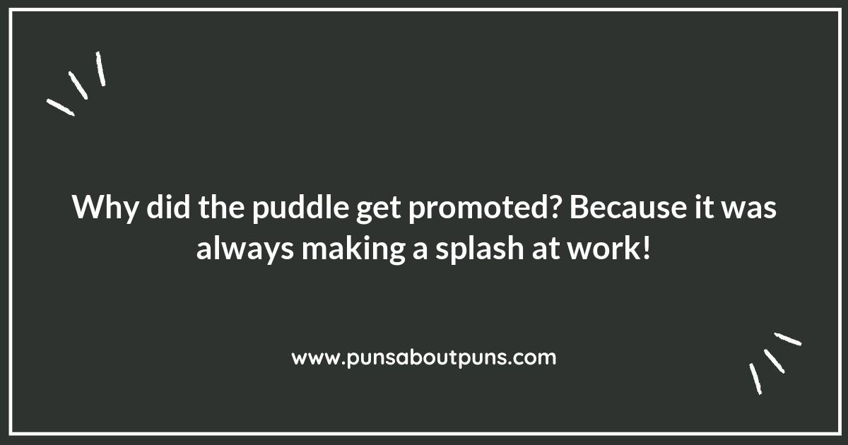Puddle Puns and Wordplay: A Match Made in Heaven