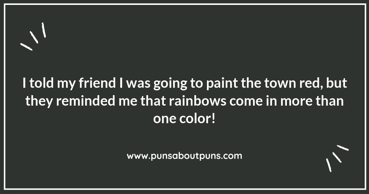 Rainbow Puns: A Colorful Twist on Wordplay