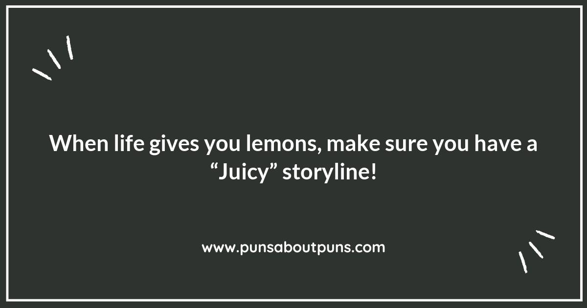 Reality TV Puns: When Life Gives You Lemons, Make a Pun!