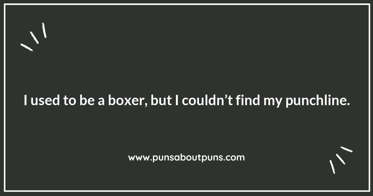Ringside Humor: The Best Boxing Puns to Pack a Punch