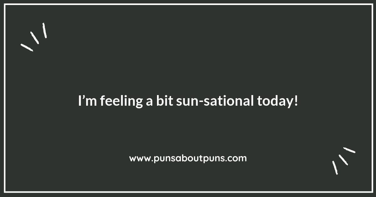 Rise and Shine: Morning Sun Puns to Start Your Day Right