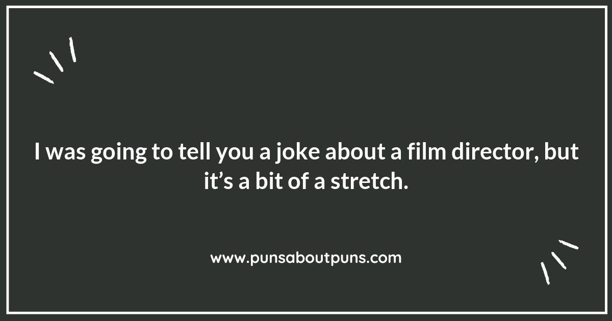 Rolling with Laughter: Movie Director Puns That Hit the Mark