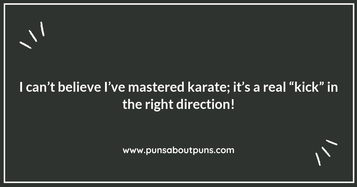 Roundhouse Kicking It with the Best Karate Puns