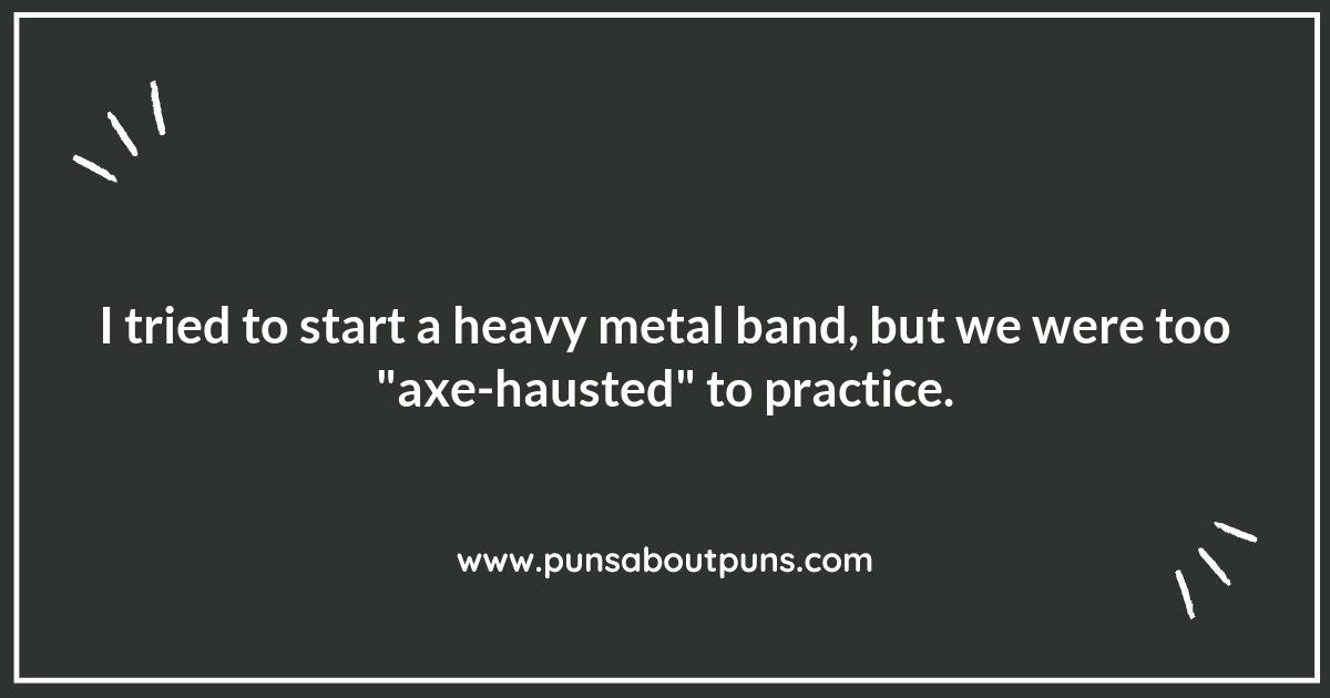 Screaming for Heavy Metal Puns: A Playlist of Laughs