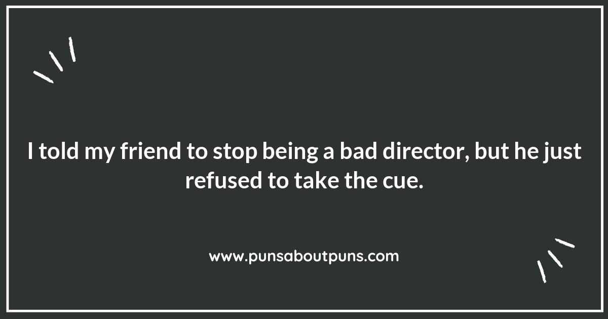 Scripted Humor: Movie Director Puns for Film Buffs